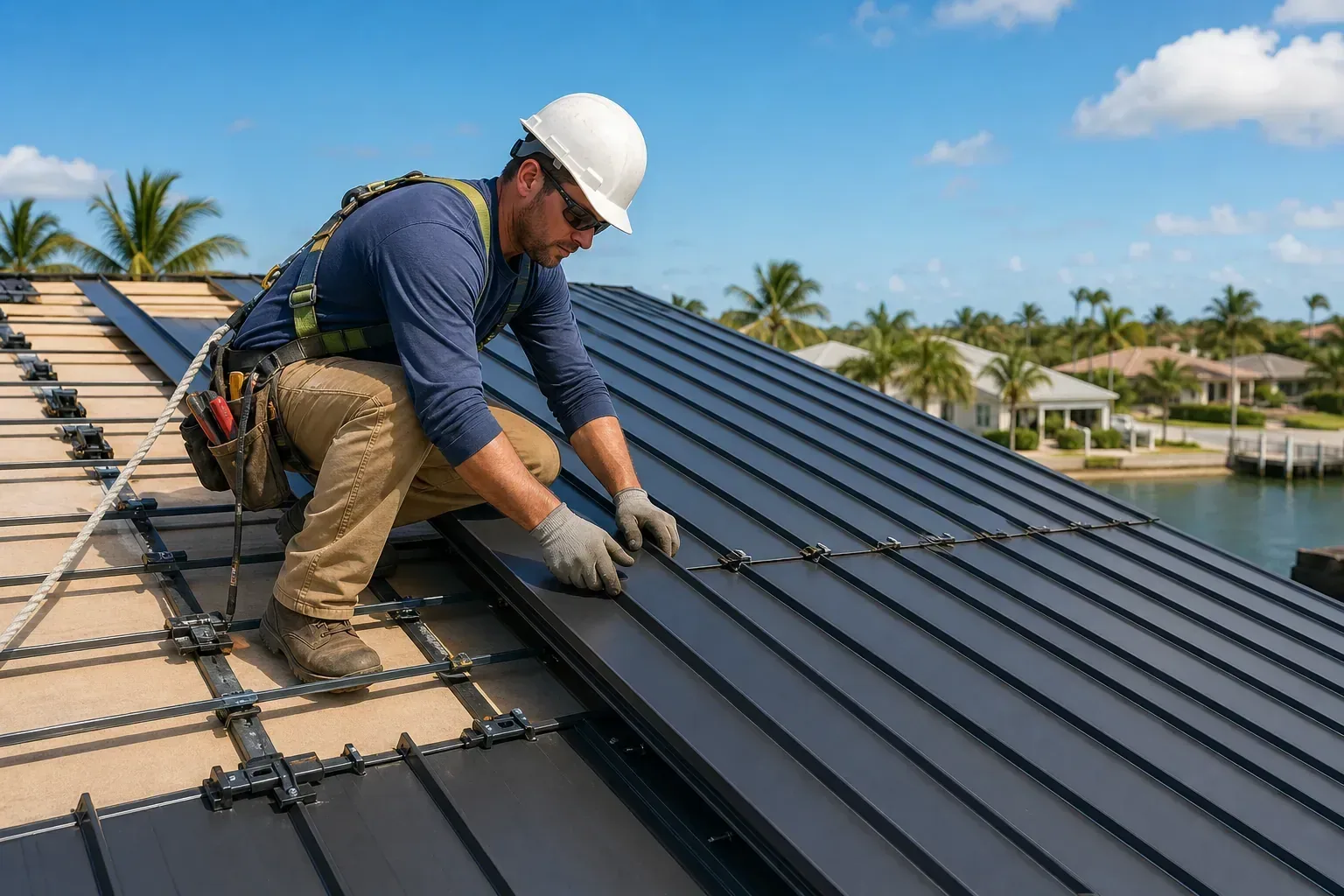 Standing Seam Metal Roofing in Corona, CA Standing Seam Metal Roofing in Corona, CA