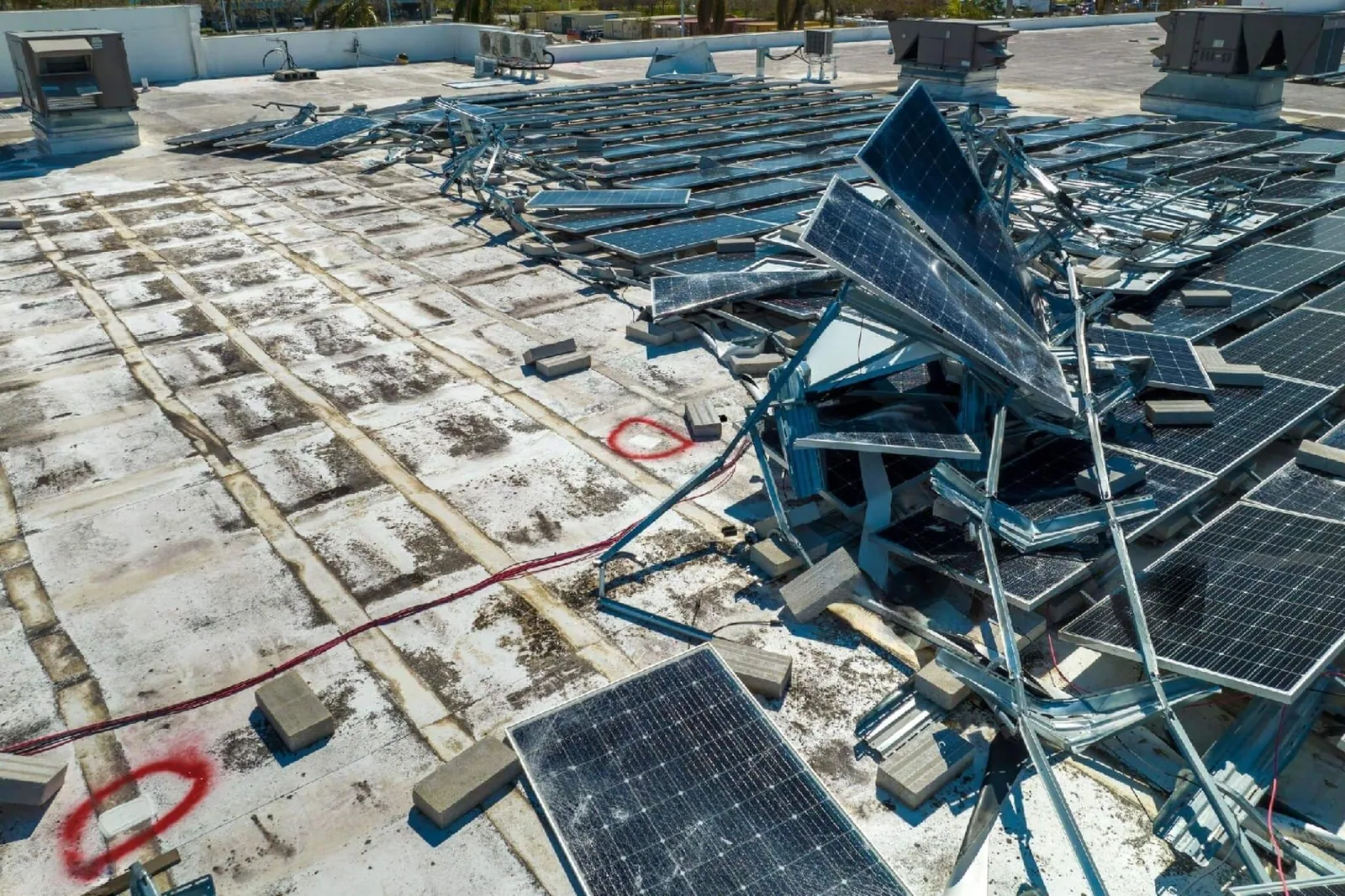 Storm Damage Roof Repair in Corona, CA